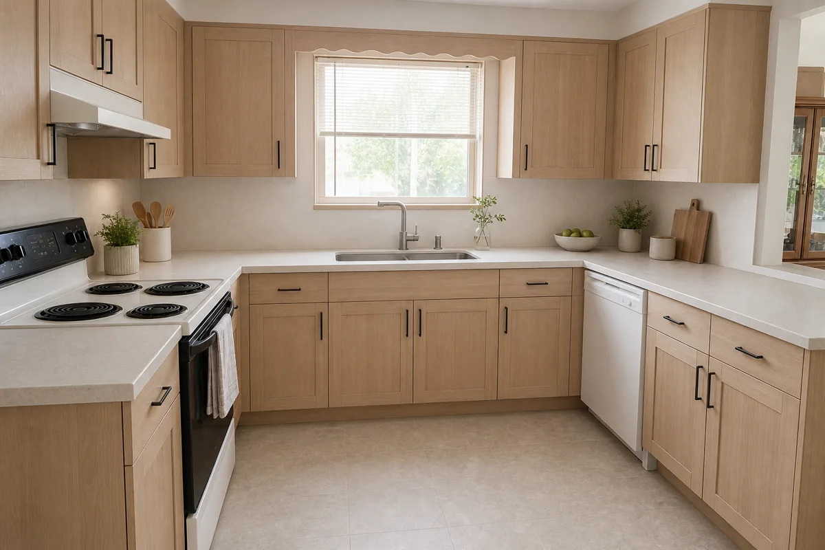 Scandinavian AI kitchen remodel preview result